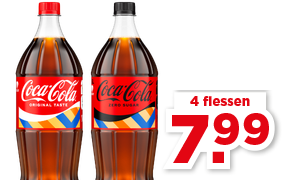 Coca Cola, 4 voor 7.99