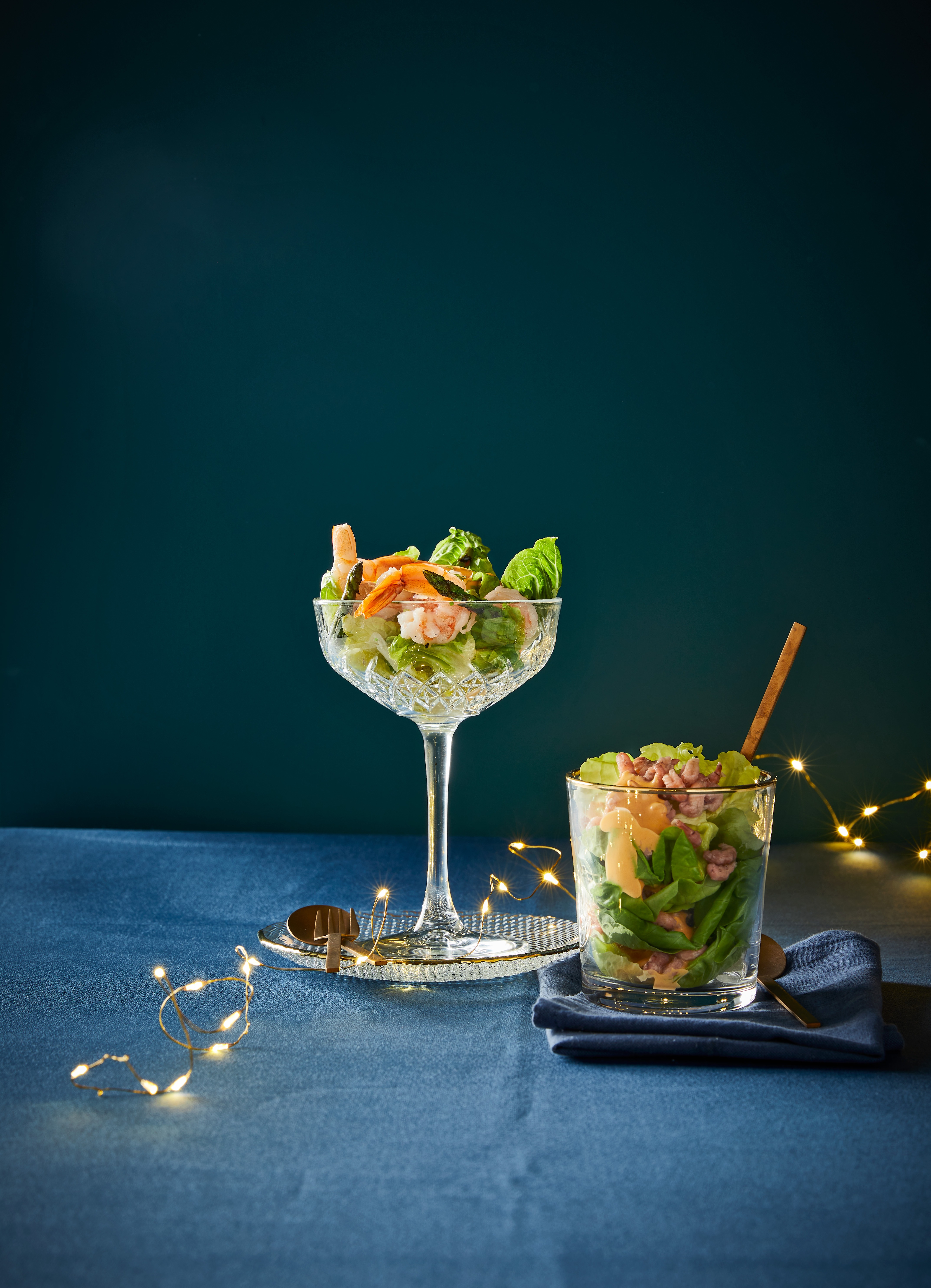 Garnalencocktail met asperges