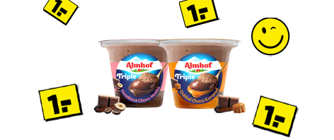 Almhof Triple voor 1 euro. Geldig van 7 t/m 13 oktober