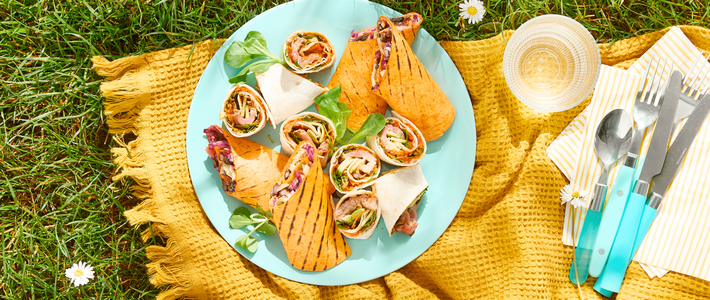Wraps met biet-bonen-tomatensalsa