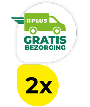 4x Gratis bezorging