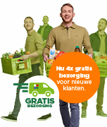 4x Gratis bezorging