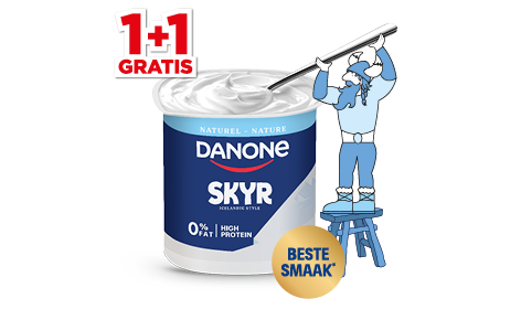 Alle Danone Skyr 1+1 gratis 