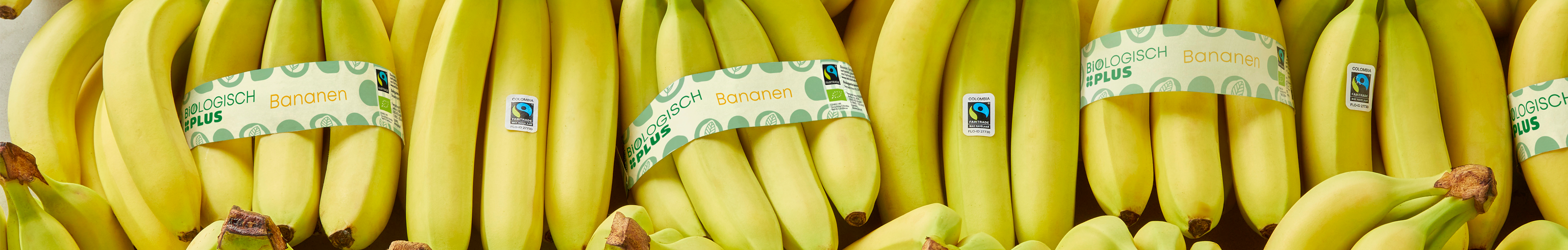 Fairtrade bananen van PLUS