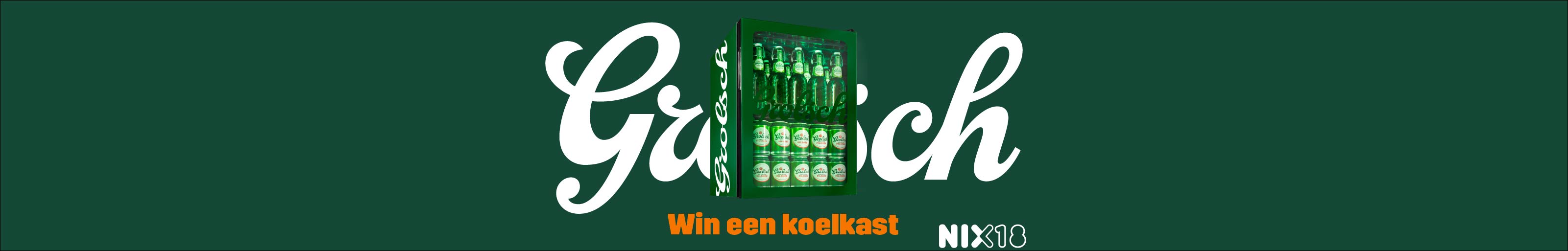 Win een Grolsch Koelkast