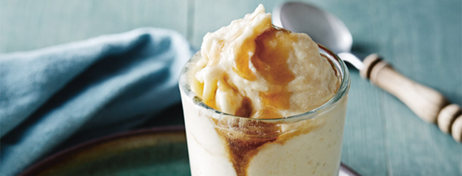 Bananen-mango ijs receptbeeld