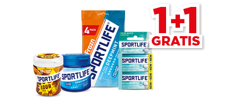Sportlife kauwgom en mints