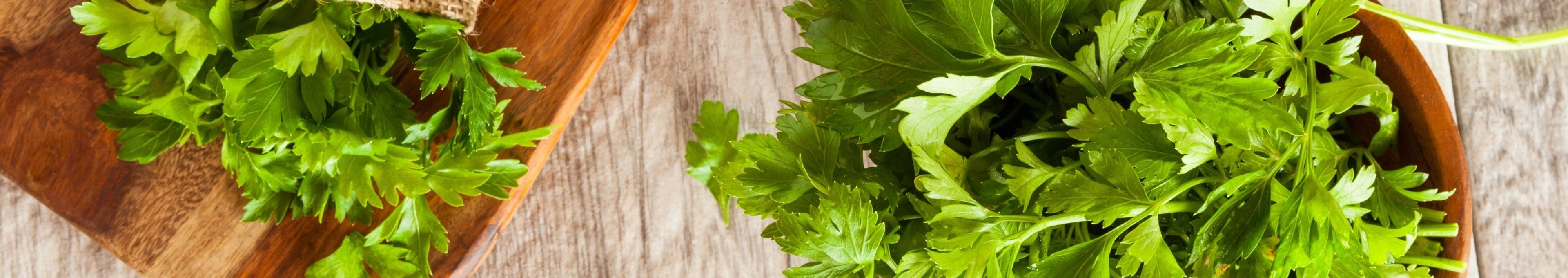 Peterselie recepten topbanner