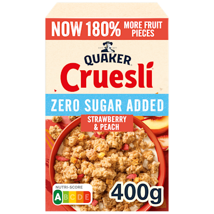 Quaker Cruesli Zero Sugar Added Strawberry