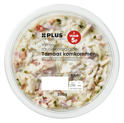 Salade tomaat komkommer