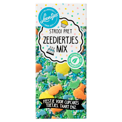 Strooipret zeediertjes