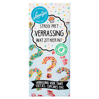 Strooipret surprice verrassing