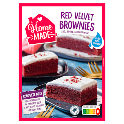 Red velvet brownies mix