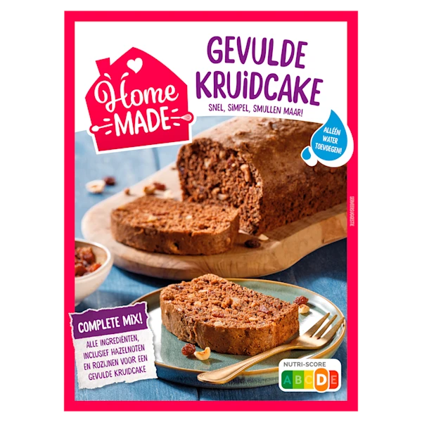 Homemade Kruidcakemix gevuld