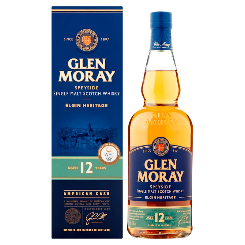 Glen Moray Speyside Elgin 12yrs