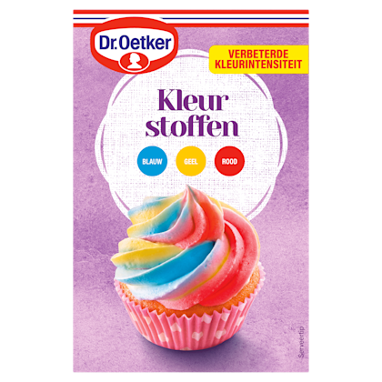 Kleurstoffen taart versiering