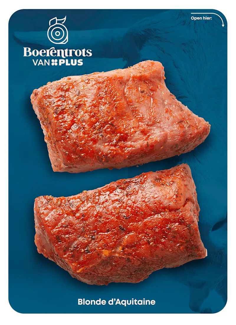 PLUS Boerentrots Gemarineerde steak