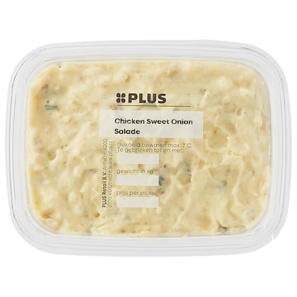 PLUS Chicken sweet onionsalade