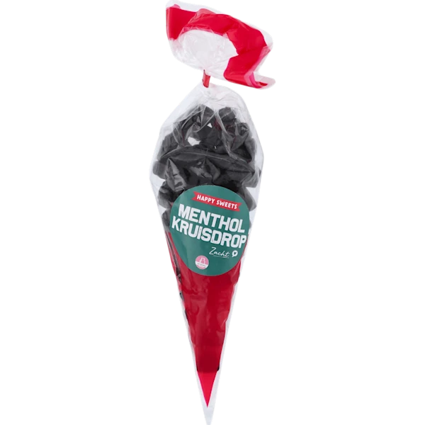 Happy puntzak menthol kruiddrop