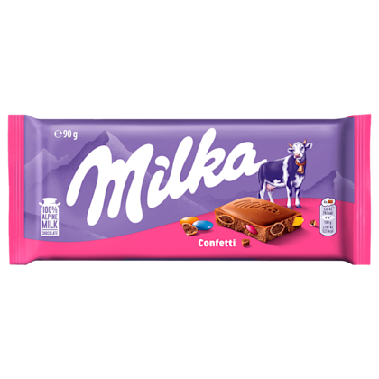 Milka Chocoladereep Confetti