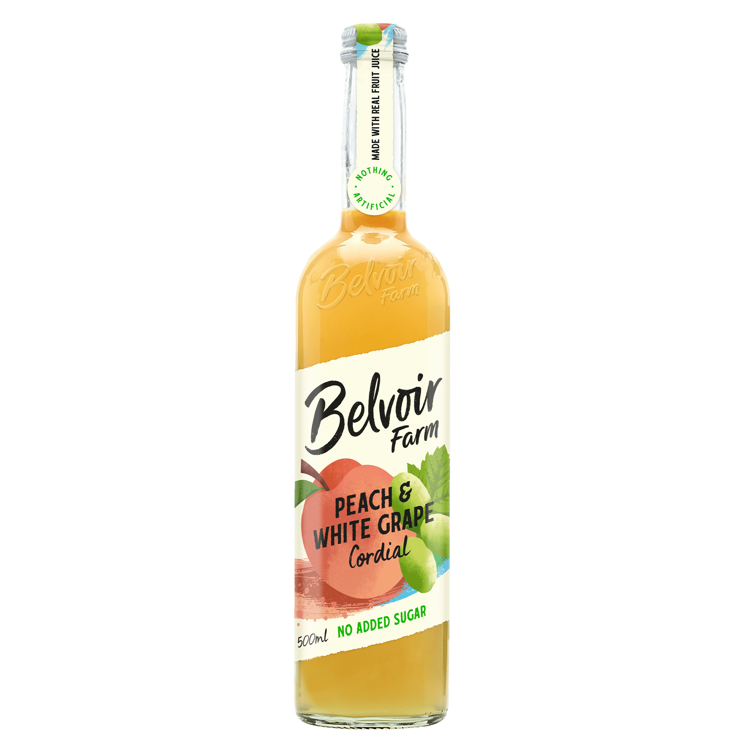 Belvoir Peach & White Grape Cordial