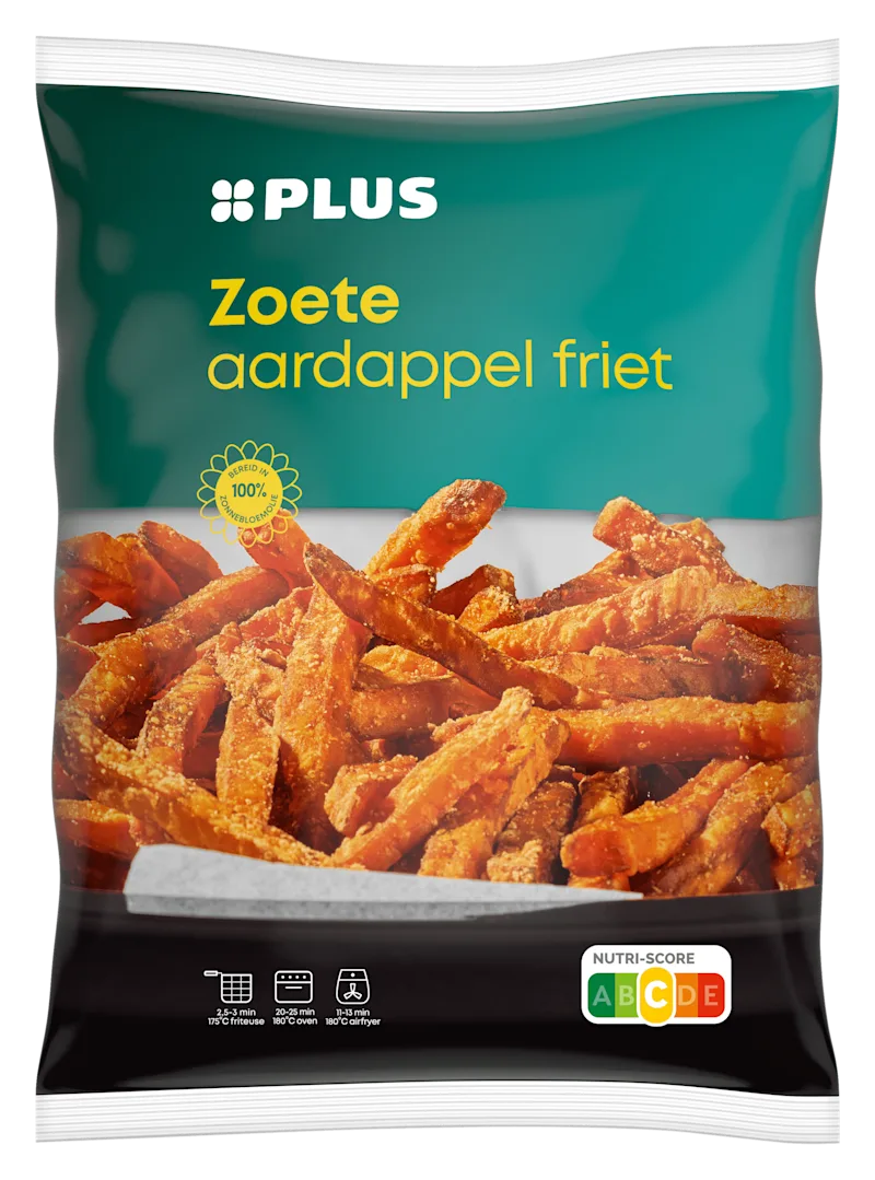 PLUS Zoete aardappelfriet