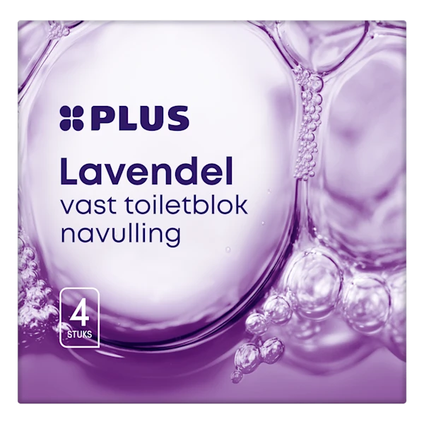 PLUS Toiletblok vast Lavendel navul