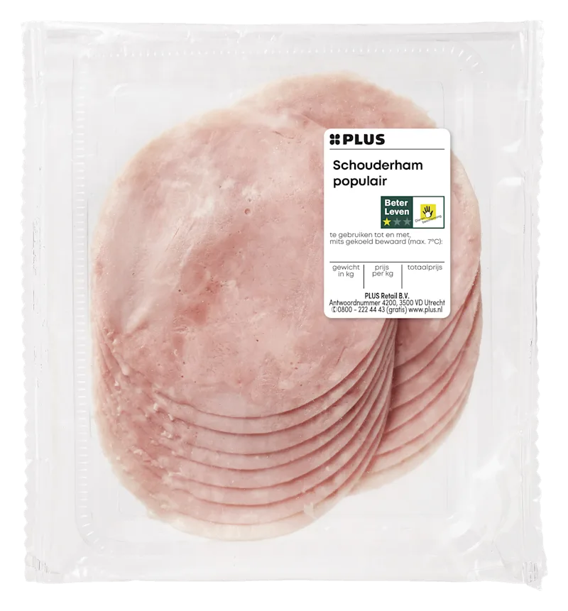PLUS Schouderham populair