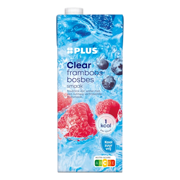 PLUS Clear framboos bosbes