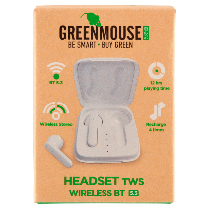 Greenmou Headset Wireless BT