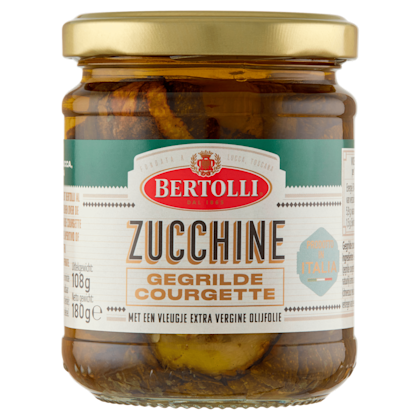 Zucchine - gegrilde courgette