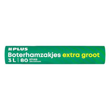 Boterhamzakjes Knooptop 3L