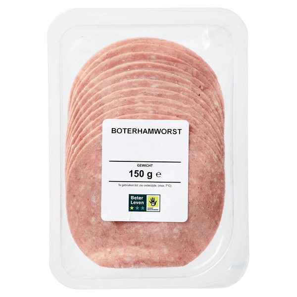 Neutraal Boterhamworst BLK