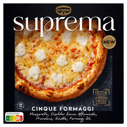 Dr. Oetker Suprema pizza cinque formaggi