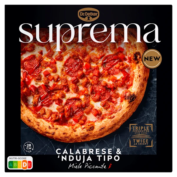 Dr. Oetker Suprema pizza calabrese nduja tipo