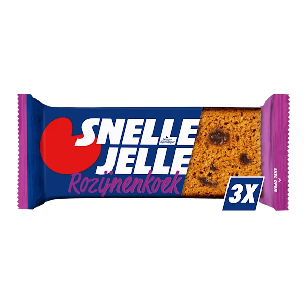 Snelle Jelle Kruidkoek Rozijn 3 pk