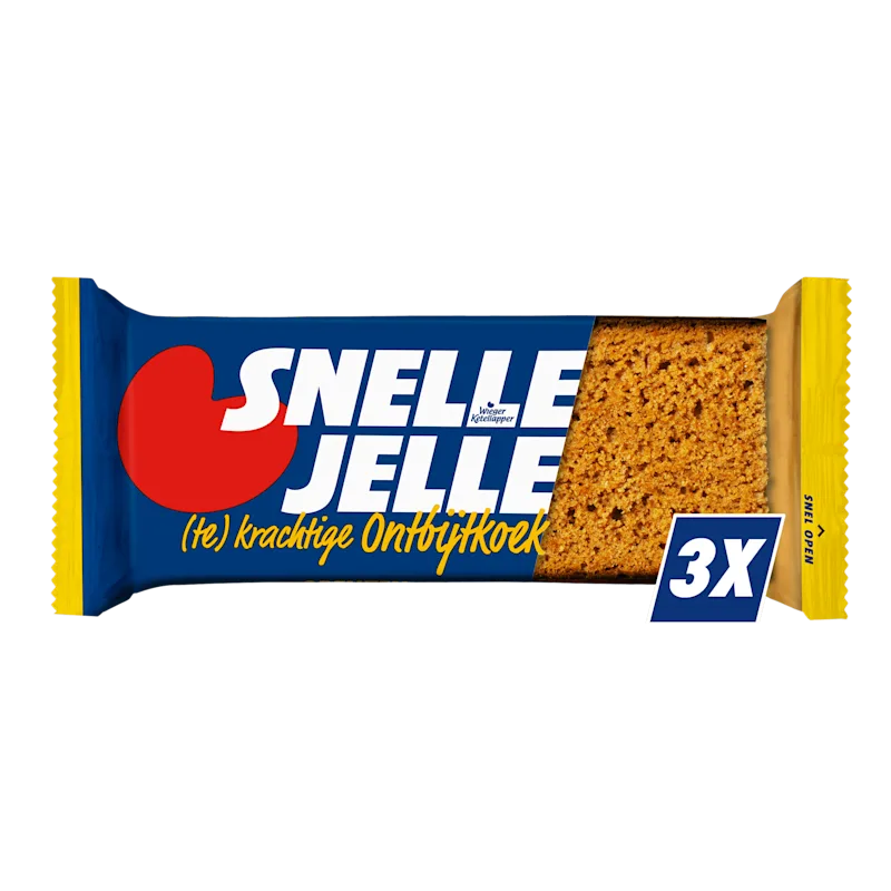 Snelle Jelle Ontbijtkoek 3pk