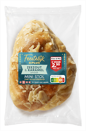 Mini stol karamel zeezout