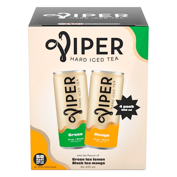 Viper Variety pack hard ice tea