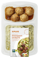 PLUS Andijvie stamppot gehaktb jus