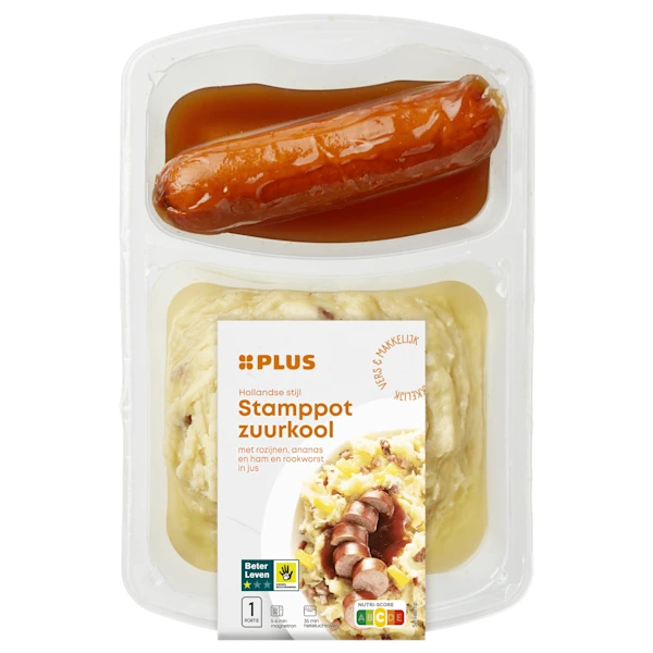 PLUS Zomerzuurkoolstamppot