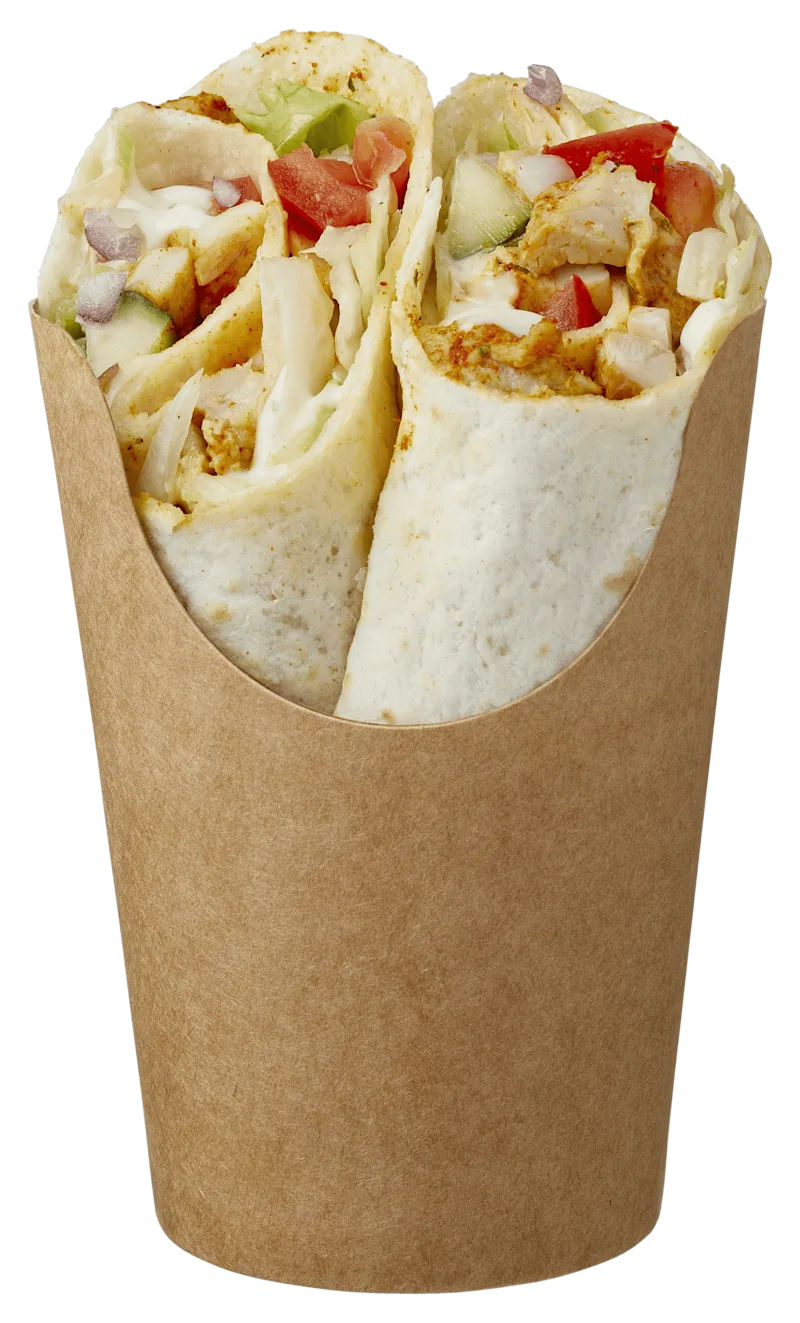 Uit de keuken van Wrap Kip Shoarma