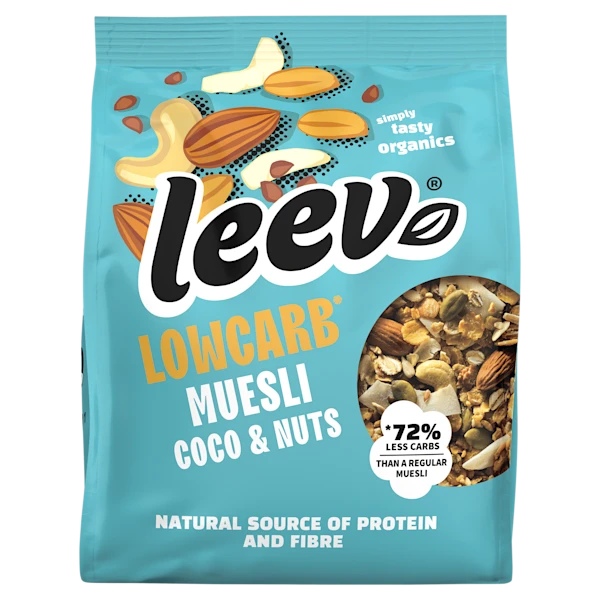 Leev Bio low-carb muesli