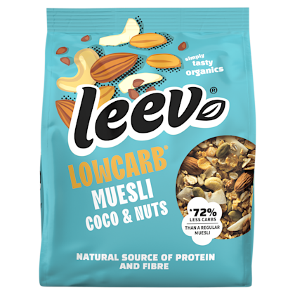 Leev Bio low-carb muesli