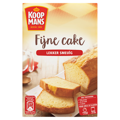 Fijne cake bakmix