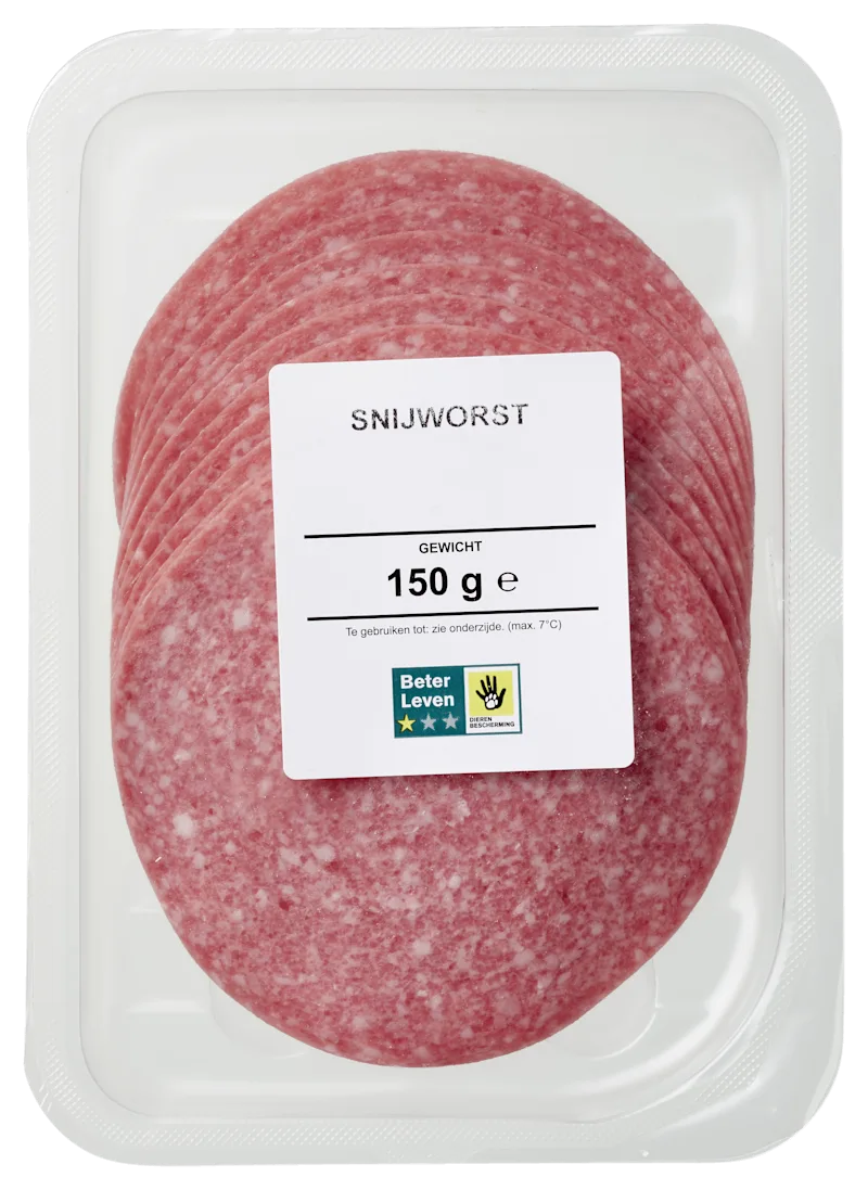 Neutraal Snijworst BLK