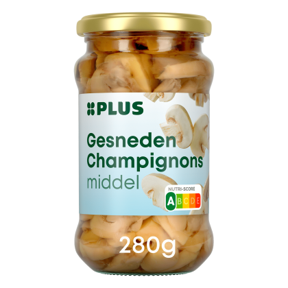 Gesneden champignons