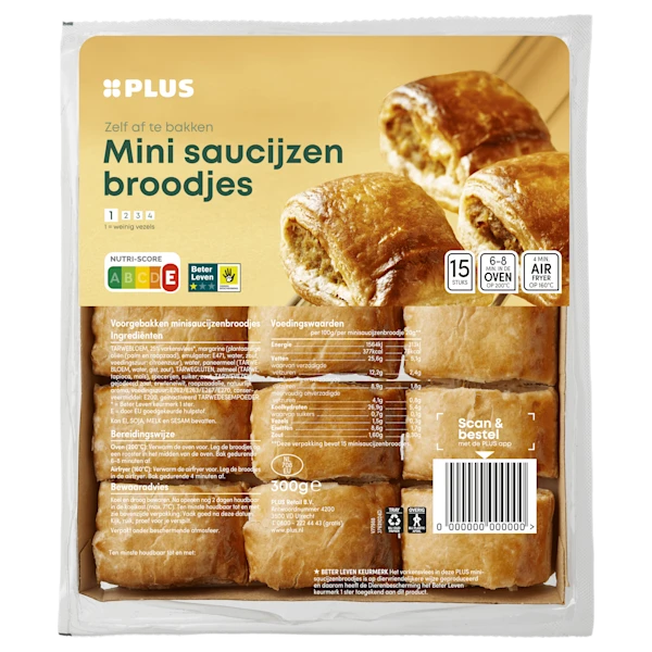 PLUS Mini saucijzenbroodjes