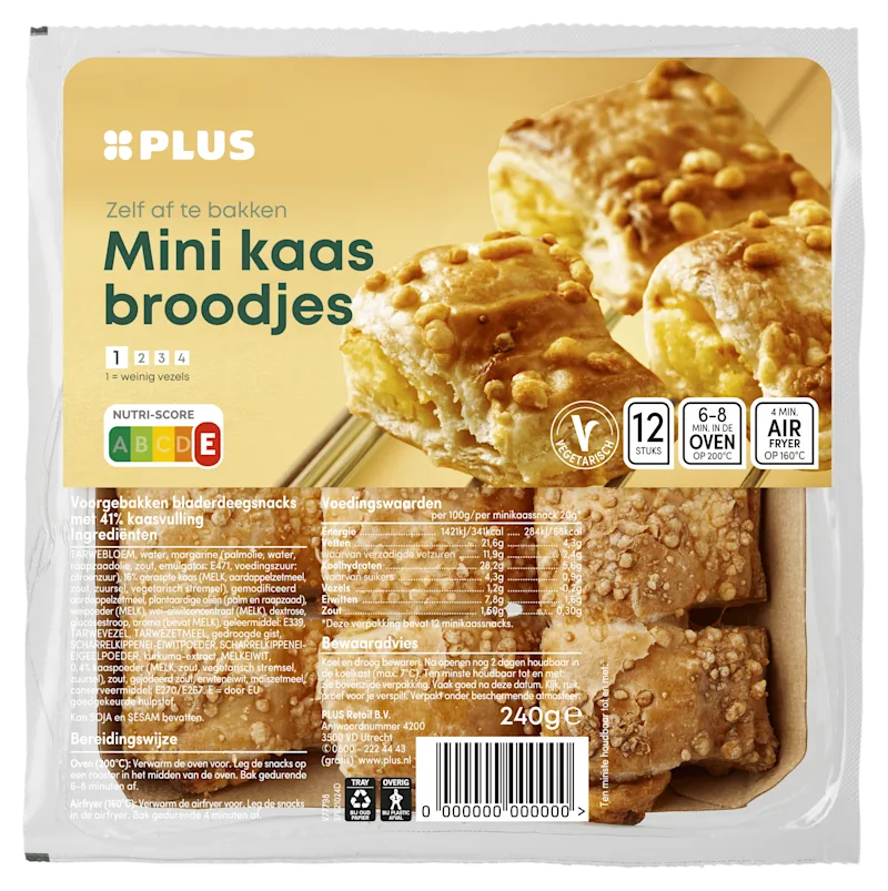 PLUS Mini kaasbroodjes