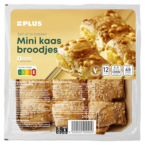 PLUS Mini kaasbroodjes